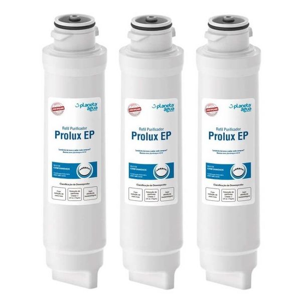Kit 3 Refil Filtro Purificador Pappca20 Electrolux Pe11b
