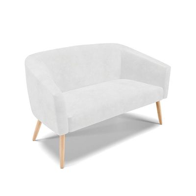 Kit 01 Namoradeira 02 Lugares E 02 Poltronas Branco