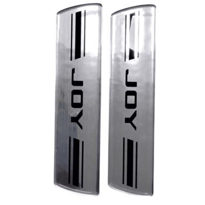 Kit Protetor de Soleira Resinada de Aluminio Original Chevrolet 2013 em diante