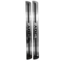 Kit Protetor de Soleira Resinada de Aluminio Original Chevrolet 2013 em diante