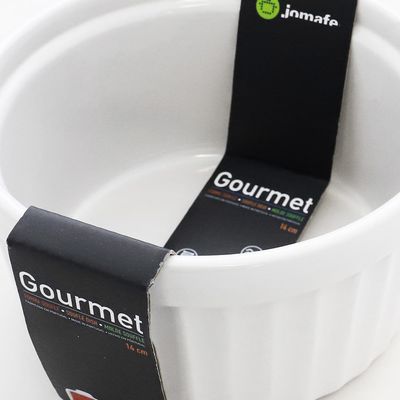 Forma Redonda para Suflê Le Gourmet em Cerâmica 14cm - 1 Peça UNICA