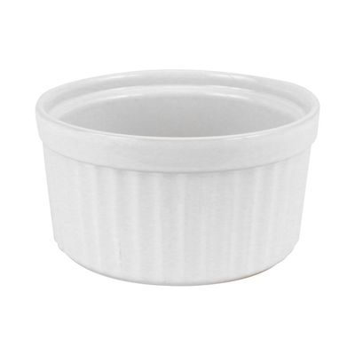 Forma Redonda para Suflê Le Gourmet em Cerâmica 14cm - 1 Peça UNICA