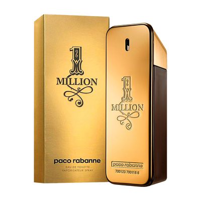 1 Million De Paco Rabanne Eau De Toilette Masculino 100 ml