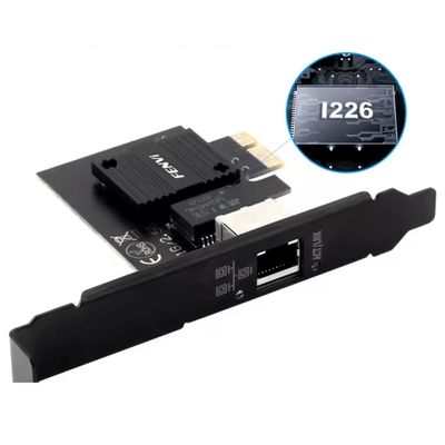 Placa Fenvi PCI-e para RJ45 placa rede 10M/100M/1000M/ 2.5G