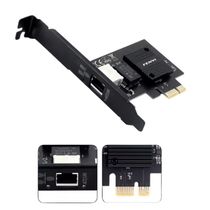 Placa Fenvi PCI-e para RJ45 placa rede 10M/100M/1000M/ 2.5G