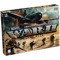 Jogo De Tabuleiro Novo War II Com Estratégias Aéreas - Grow 04754