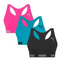 Kit 3 Tops Puma Nadador Sem Costura Feminino