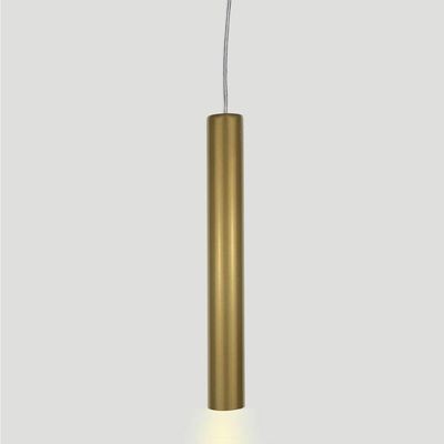 Pendente Tubo Palito 30cm - Ouro