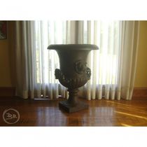 Vaso Cara De Leão C/ Alça Meu Jardim Casa Alto Padrão Ferro Fundido