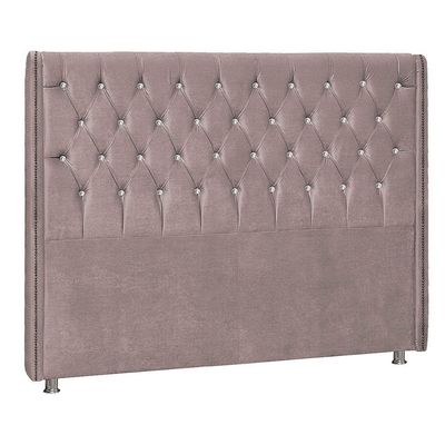 Cabeceira Queen Tóquio P04 160 Cm Suede Rosê Tca 949