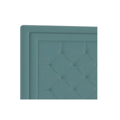 Cabeceira Queen Estocolmo P04 160 Cm Suede Turquesa Tca 946