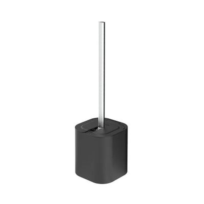 Kit Lixeira + Escova Sanitária Trium Preto