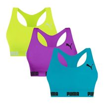 Kit 3 Tops Puma Nadador Sem Costura Feminino
