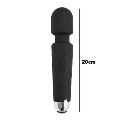Massageador Vibratorio USB Recarregavel Silencioso Cor:Roxo