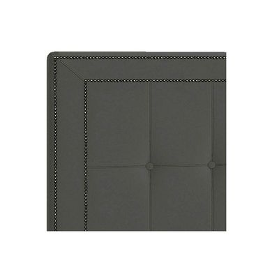 Cabeceira Queen P04 160 Cm Suede Cinza Escuro Tca 958