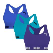 Kit 3 Tops Puma Nadador Sem Costura Feminino