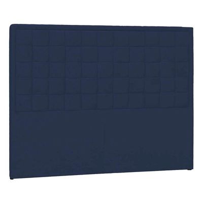 Cabeceira QueenP04 160 Cm Suede Azul Marinho Tca 948