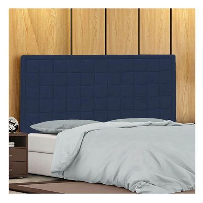 Cabeceira QueenP04 160 Cm Suede Azul Marinho Tca 948