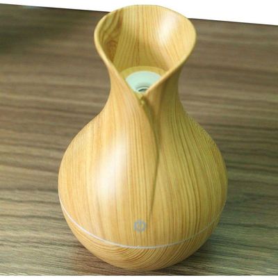 Aromatizador Difusor De Aromas Elétrico Usb Esp, Cone Amadeirado Bivolt
