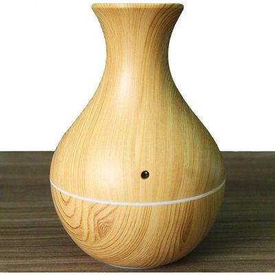 Aromatizador Difusor De Aromas Elétrico Usb Esp, Cone Amadeirado Bivolt