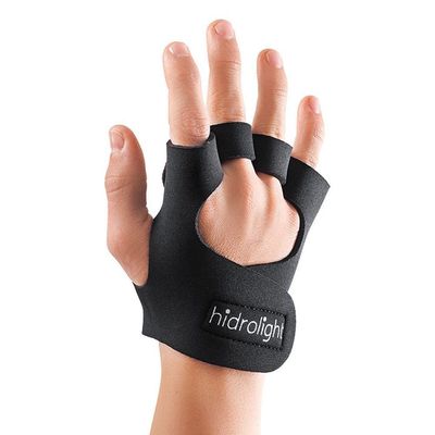 Luva de Musculação Hidrolight Sem Polegar Neoprene P / Preto
