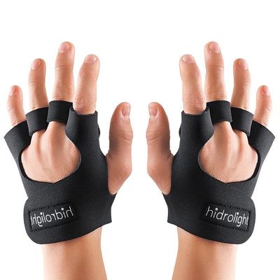 Luva de Musculação Hidrolight Sem Polegar Neoprene P / Preto