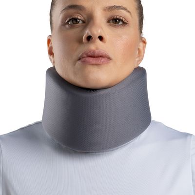 Colar Cervical Ortho Care Dellamed G / Cinza Chumbo