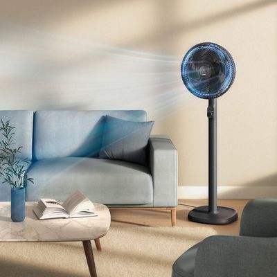 Ventilador de Coluna 40cm 6 Pás DuoForce Air EFS40 Electrolux Grafite / 220V