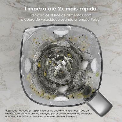 Liquidificador Electrolux EBL1500 Efficient TriForce 1500W 3,2L Cinza Cinza / 220