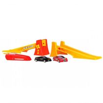 Carrinho Com Rampa New Jet Car Super Pista - Roma Jensen