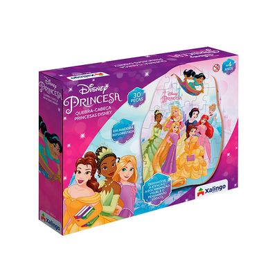 Quebra-Cabeça Xalingo Princesas Disney UNICA
