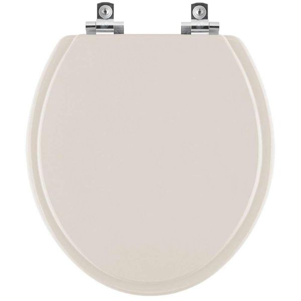 Assento Sanitário Soft Close Convencional Oval Amendoa Para Vaso Deca
