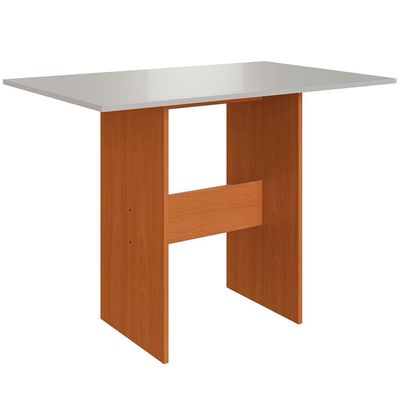 Mesa de Jantar Indekes Orquídea com 4 Cadeiras - Freijo/Off White