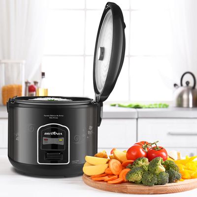 Panela de Arroz Britânia Prime Preta PA5 127V