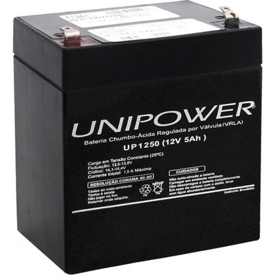 Bateria 12V 5,0Ah (Up1250)