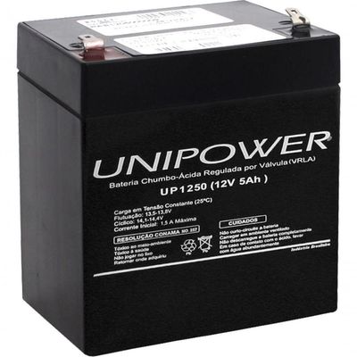 Bateria 12V 5,0Ah (Up1250)