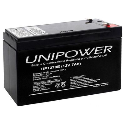 Bateria 12V 7,0Ah (Up1270E)F187