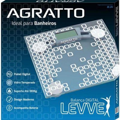 Balança Corporal Levve Bl04 Agratto