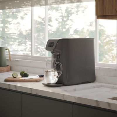 Purificador Electrolux com Compressor Experience Painel Mecânico Grafite (PC01X) 127V