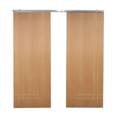 Porta Dupla De Correr P- Verniz Frisada F05 - 210x140