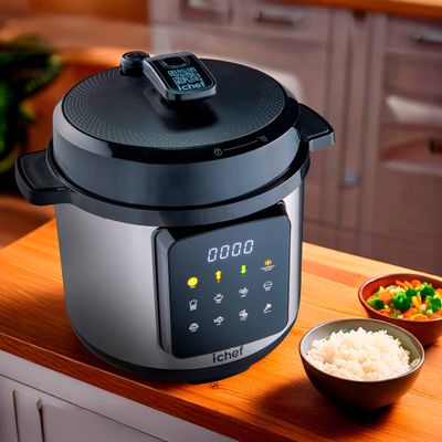 Panela de Pressão Elétrica Ichef Master Cooker 6L 127v