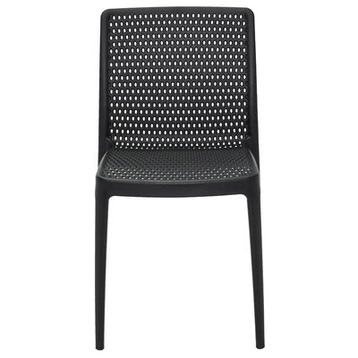 Cadeira Tramontina Isabelle Eco Em Polipropileno Oceano Clean Preto