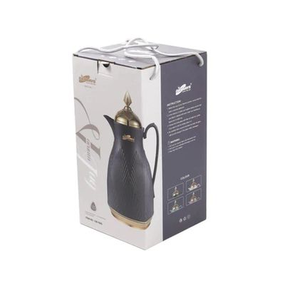 Garrafa Térmica Café Chá 1 Litro Roxa A Vácuo Daydays Luxo