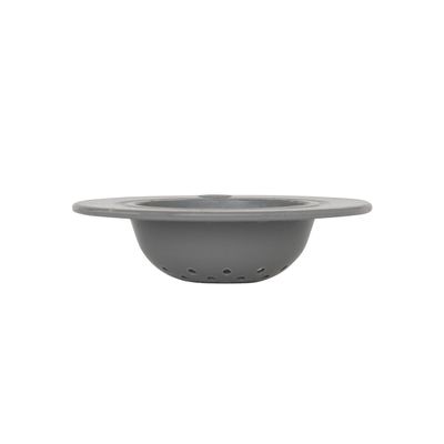 Ralo de Pia 8,5cm x 5,5cm Cinza em Silicone