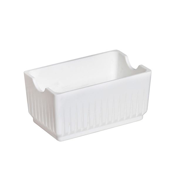 Porta Sachê Elegance Branco em Polipropileno