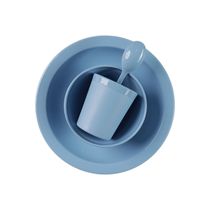 Kit Refeição Infantil Linha Alegria Azul em