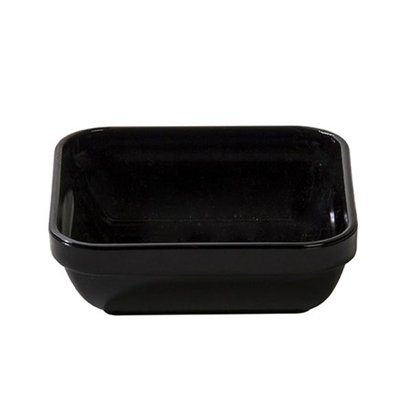 Travessa Cheff Quadrada 250ml Preta em