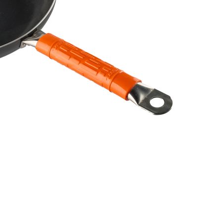 Luva De Silicone 17,5cm Laranja Para Cabo De Panela Luva De Silicone Laranja Para Cabo De