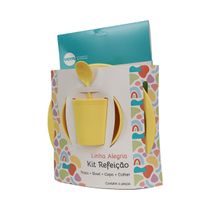 Kit Refeição Infantil Linha Alegria Amarelo em