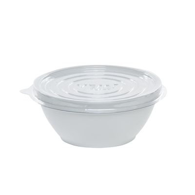 Tampa Descartável Para Sopeira 250ml Natural